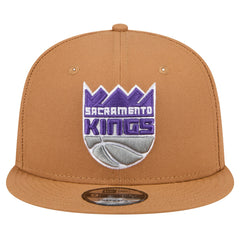 Sacramento Kings Color Pack 9FIFTY Snapback Hat Tan | New Era Lifestyle