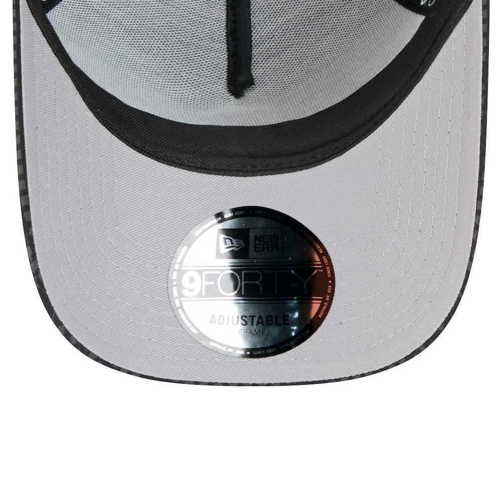 Chicago Bulls Male Adult Midnight Ink Tonal A-Frame Trucker 9FORTY Adjustable Hat Black | New Era Near Me
