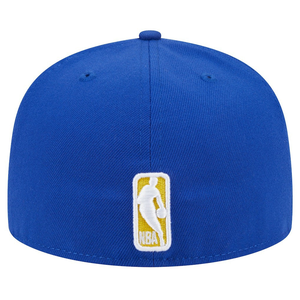 Golden State Warriors Sport Night Script Sided 59FIFTY Fitted Hat for sale Royal | New Era online