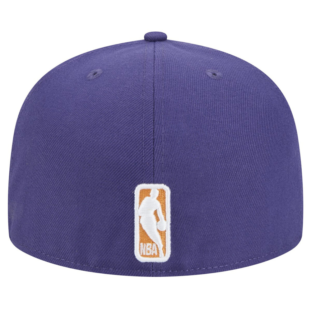 Phoenix Suns Sport Night Script Sided 59FIFTY Fitted Hat Purple | New Era for sale