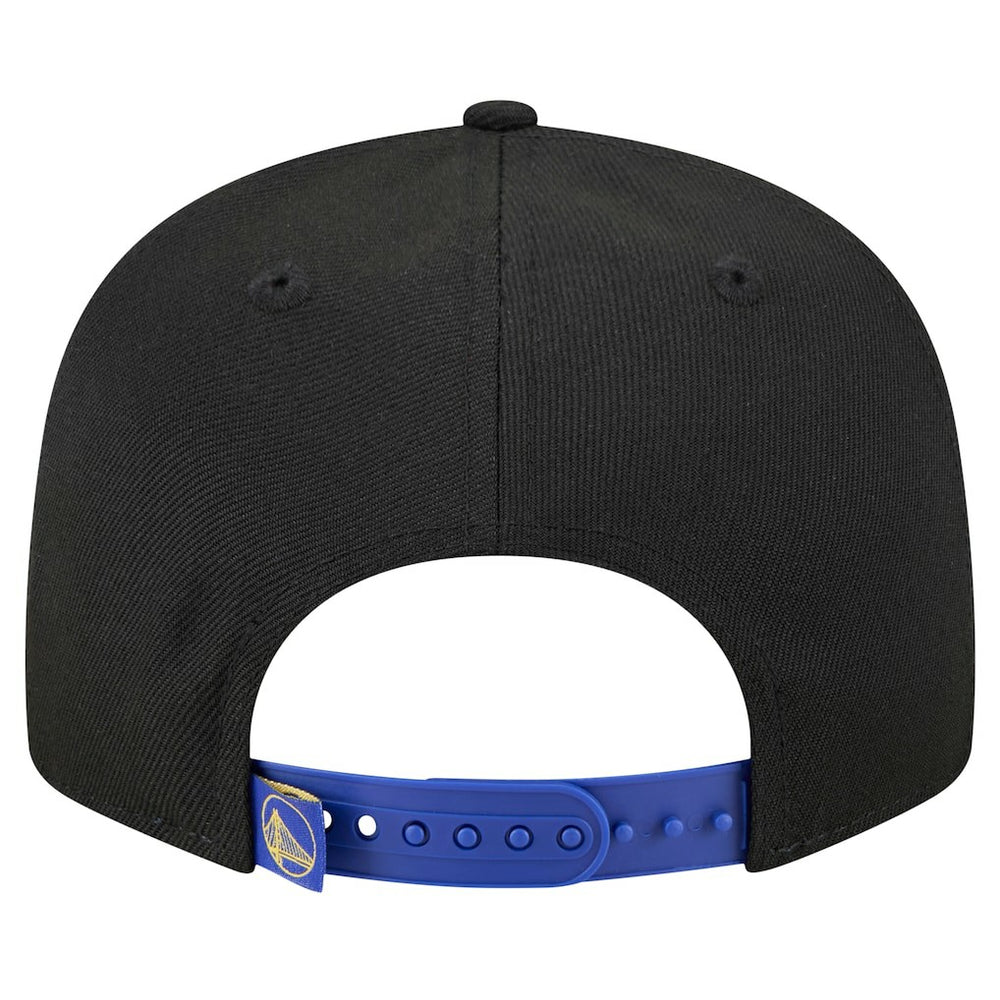 Golden State Warriors Sport Night Splatter 2-Tone 9FIFTY Snapback Hat for sale Black/Royal | New Era for sale