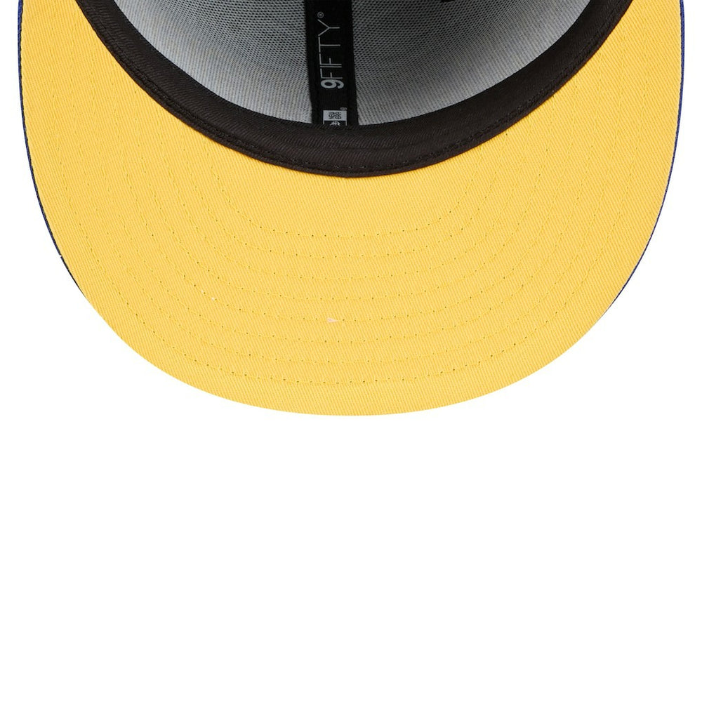 Golden State Warriors Sport Night Splatter 2-Tone 9FIFTY Snapback Hat for sale Black/Royal | New Era for sale