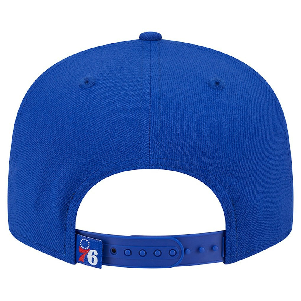 Philadelphia 76ers Sport Night Team Shadow 9FIFTY Snapback Hat Royal | New Era Lifestyle