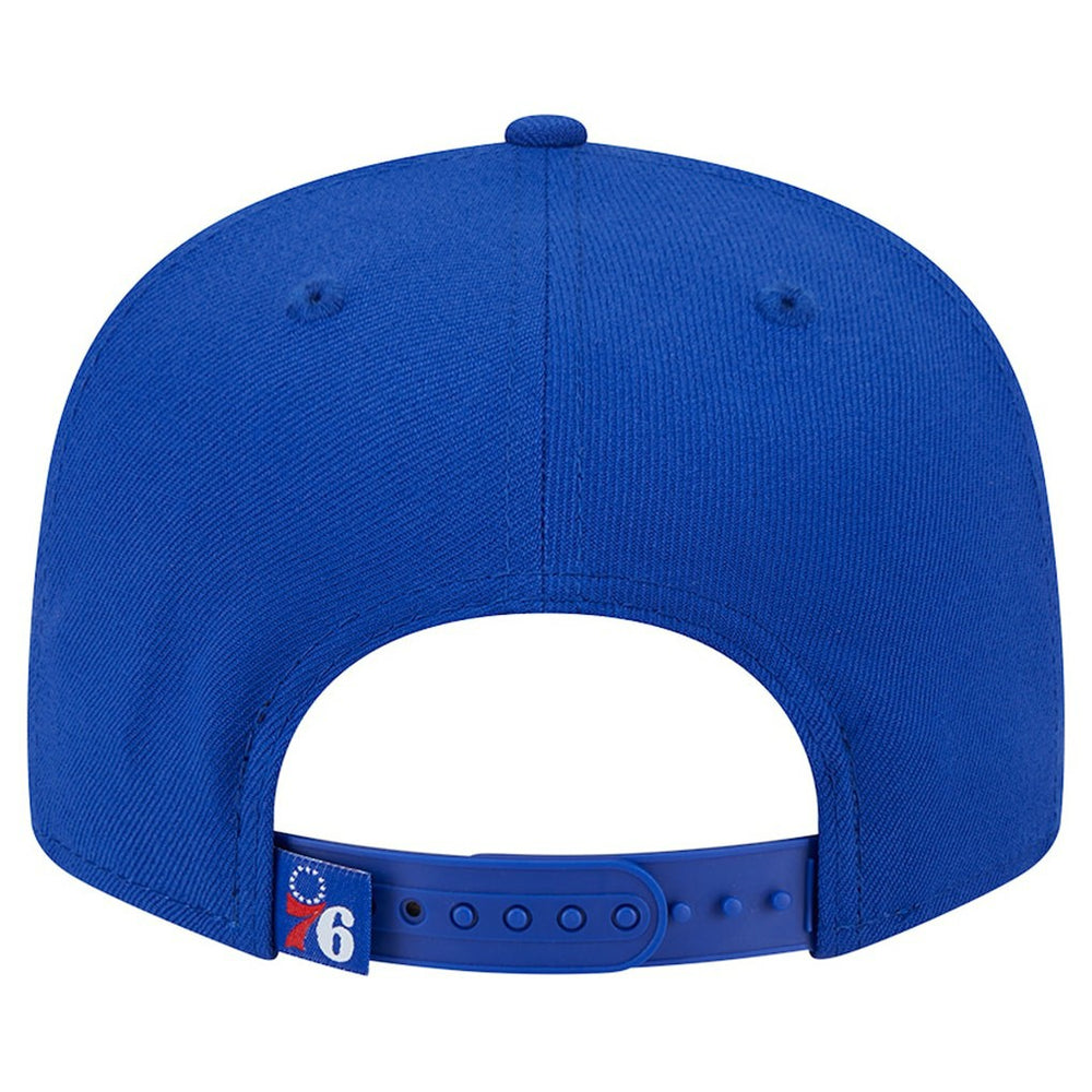 Philadelphia 76ers Sport Night Team Shadow 9FIFTY Snapback Hat Royal | New Era Lifestyle