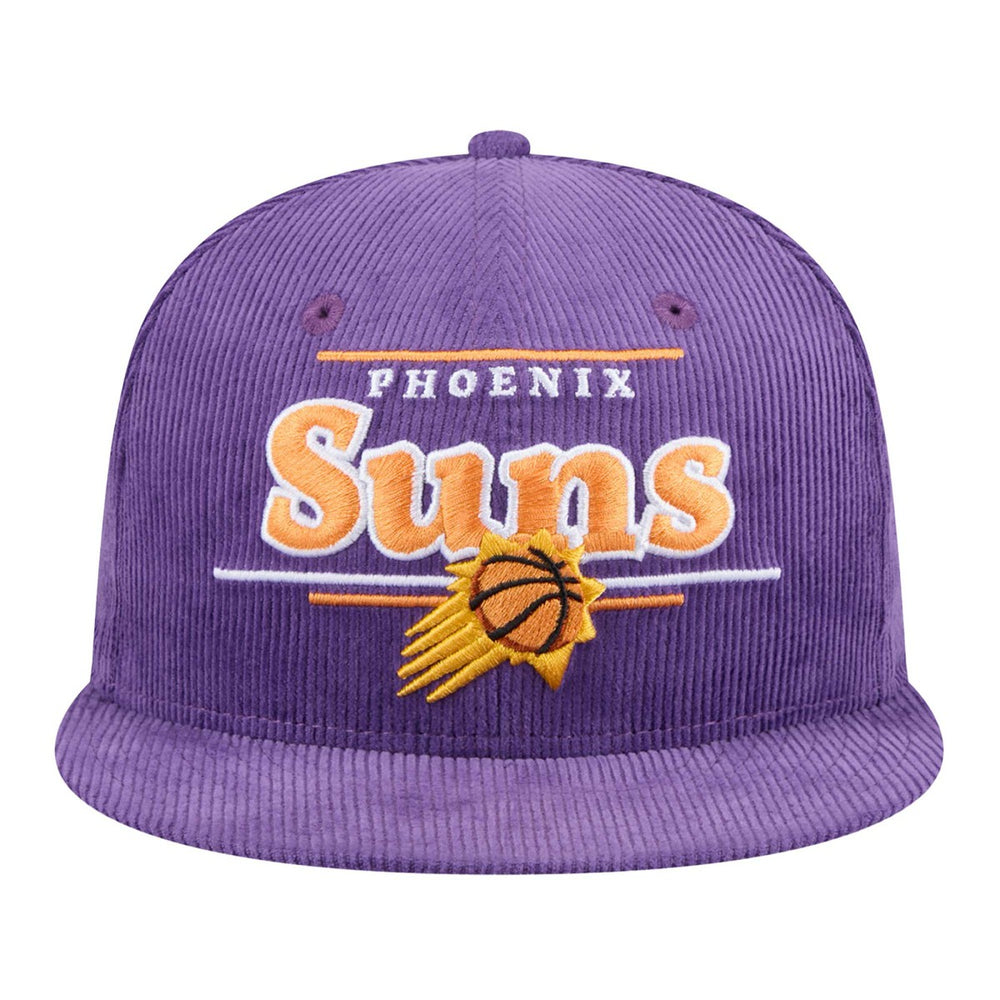Phoenix Suns Throwback Display Corduroy 9FIFTY Snapback Hat Purple | New Era Near Me
