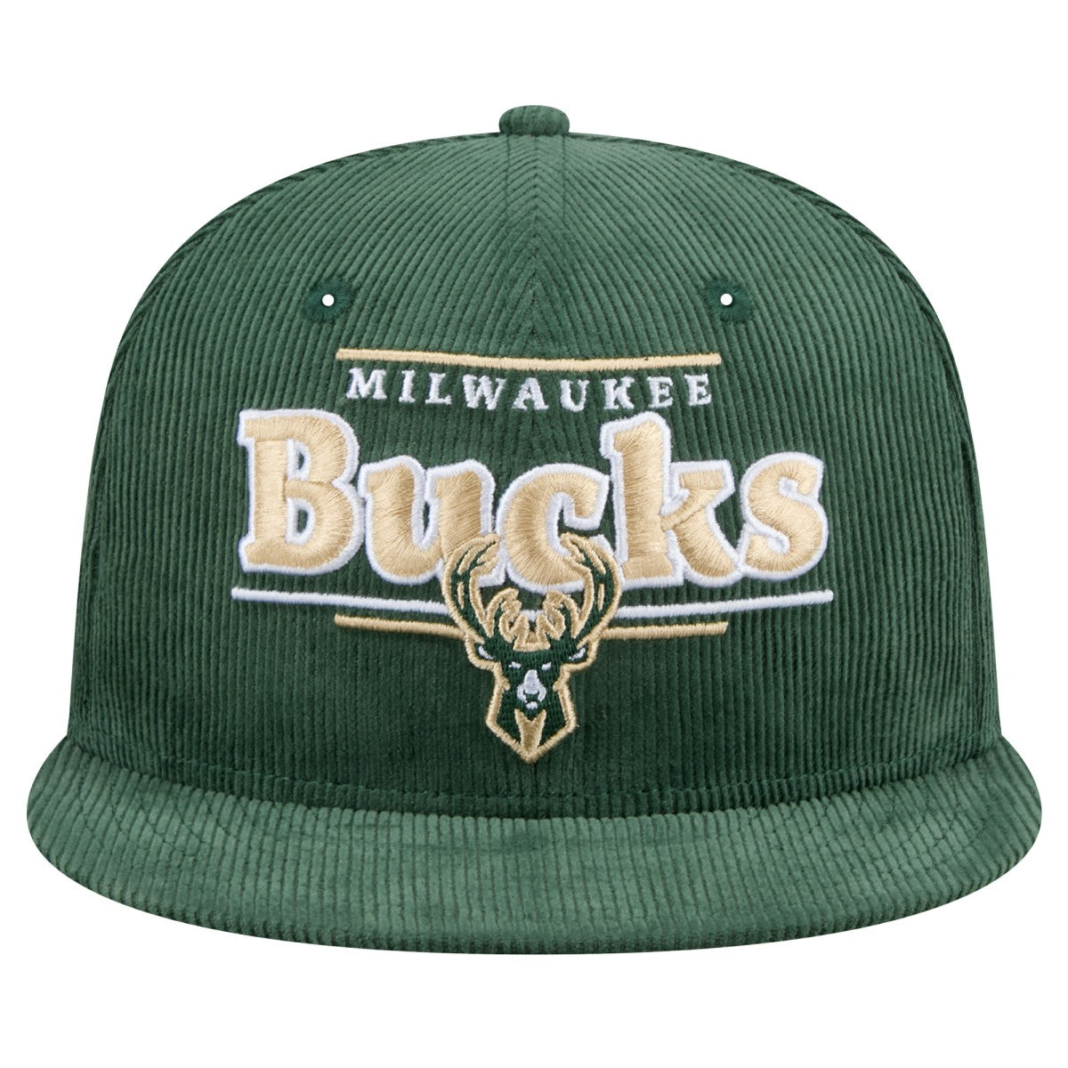 Milwaukee Bucks Throwback Display Corduroy 9FIFTY Snapback Hat Hunter Green | New Era outlet