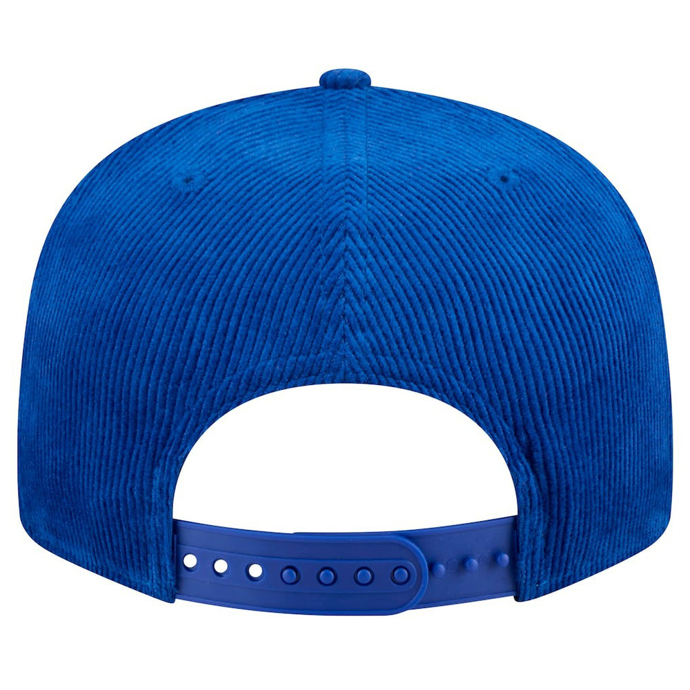Philadelphia 76ers Throwback Display Corduroy 9FIFTY Snapback Hat Royal | New Era