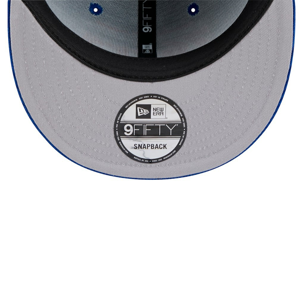 Philadelphia 76ers Throwback Display Corduroy 9FIFTY Snapback Hat Royal | New Era