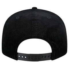 Chicago Bulls Throwback Display Corduroy 9FIFTY Snapback Hat Black | New Era Near Me