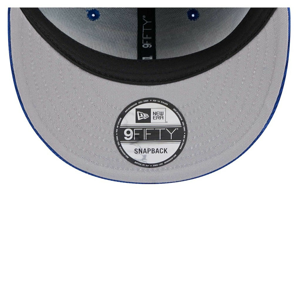 Golden State Warriors Throwback Display Corduroy 9FIFTY Snapback Hat for sale Royal | New Era discount
