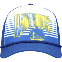Golden State Warriors Royal Throwback Gradient A-Frame 9FORTY Adjustable Hat | New Era Lifestyle