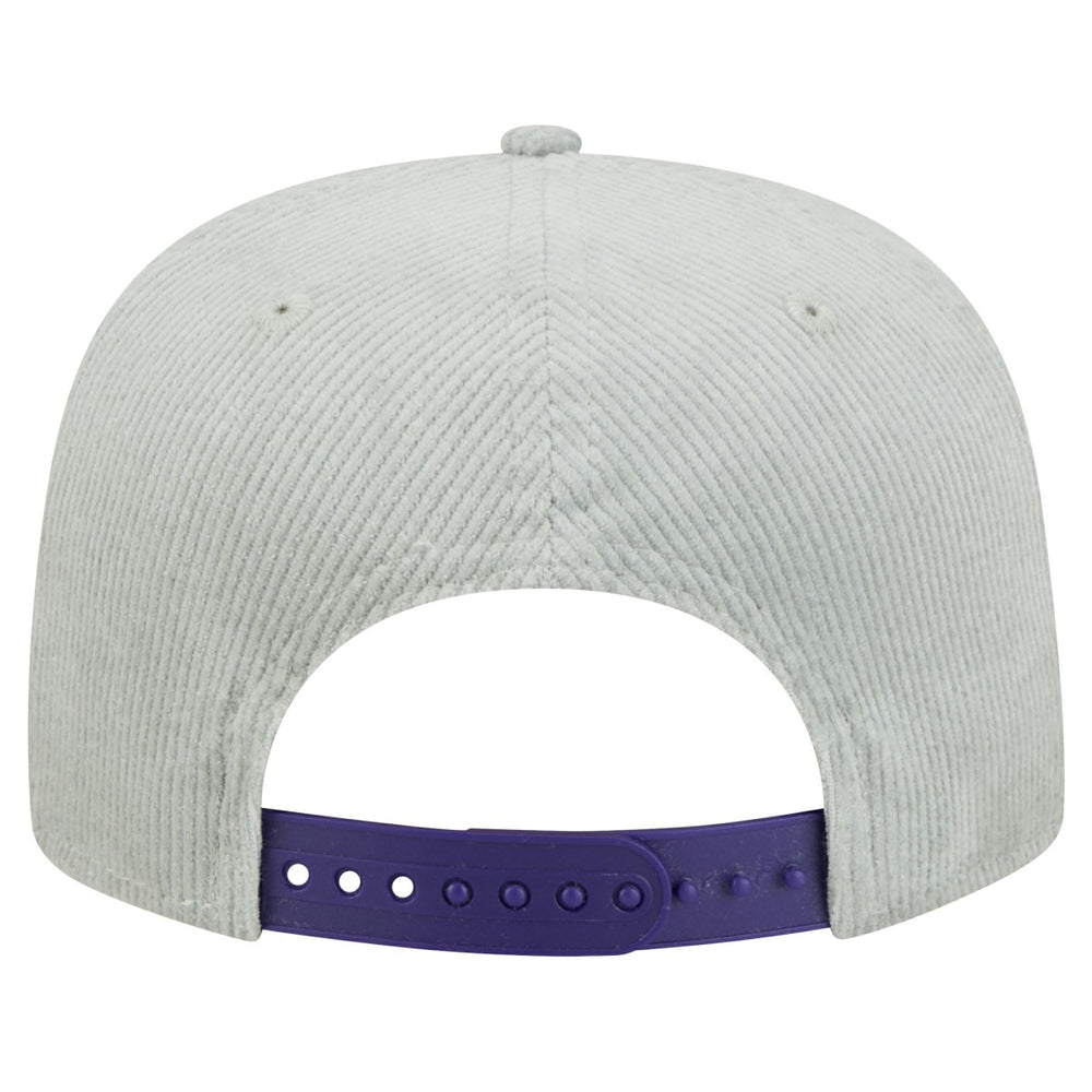 Phoenix Suns Throwback Corduroy Golfer Snapback Hat Gray | New Era for sale