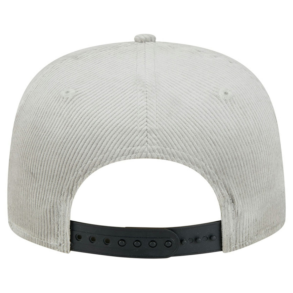 Miami Heat Throwback Corduroy Golfer Snapback Hat Gray | New Era
