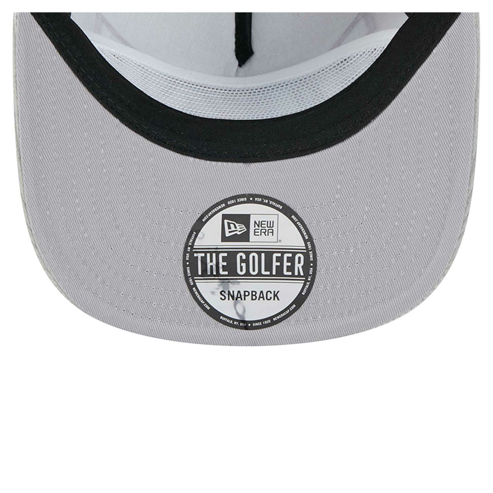 Miami Heat Throwback Corduroy Golfer Snapback Hat Gray | New Era