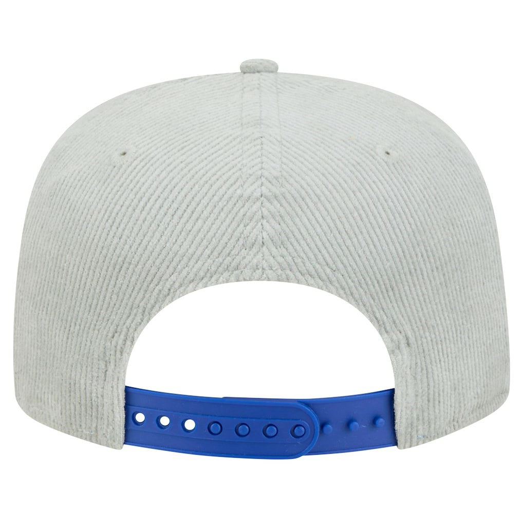 Philadelphia 76ers Throwback Corduroy Golfer Snapback Hat Gray | New Era Near Me