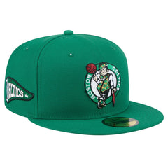 Boston Celtics Throwback Pennant 59FIFTY Fitted Hat Kelly Green | New Era for sale