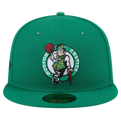 Boston Celtics Throwback Pennant 59FIFTY Fitted Hat Kelly Green | New Era for sale