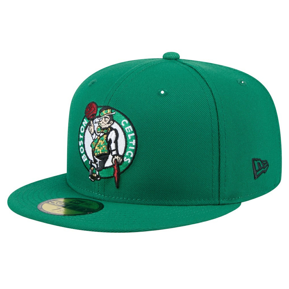 Boston Celtics Throwback Pennant 59FIFTY Fitted Hat Kelly Green | New Era for sale