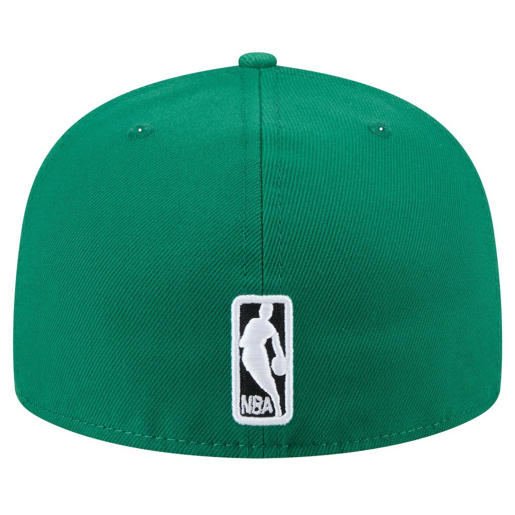 Boston Celtics Throwback Pennant 59FIFTY Fitted Hat Kelly Green | New Era for sale