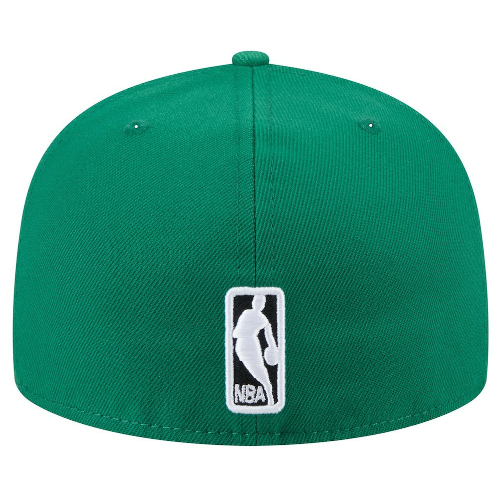 Boston Celtics Throwback Pennant 59FIFTY Fitted Hat Kelly Green | New Era for sale