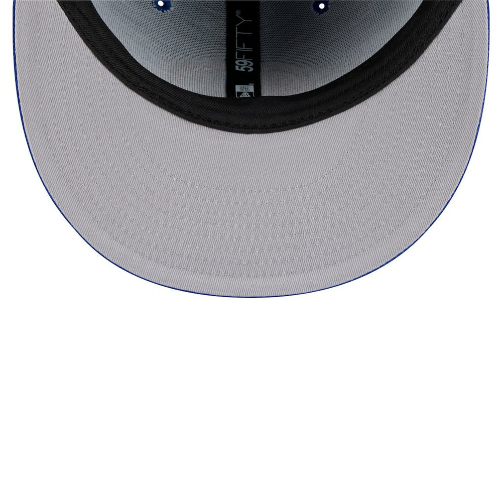 Golden State Warriors Throwback Pennant 59FIFTY Fitted Hat for sale Royal | New Era Near Me