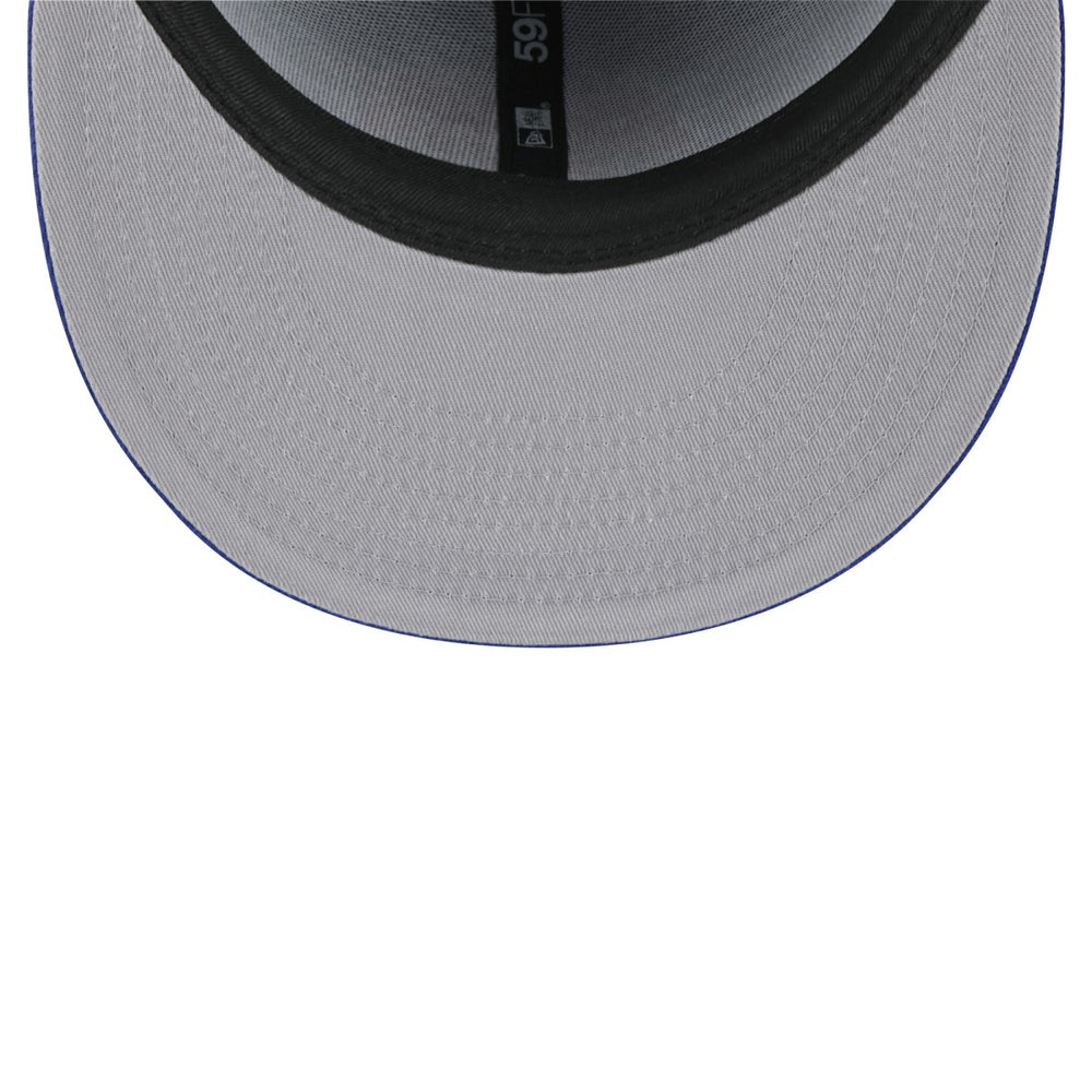 New York Knicks Throwback Pennant 59FIFTY Fitted Hat Blue | New Era for sale