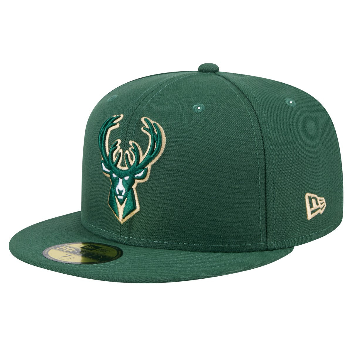 Milwaukee Bucks Throwback Pennant 59FIFTY Fitted Hat Hunter Green | New Era Near Me