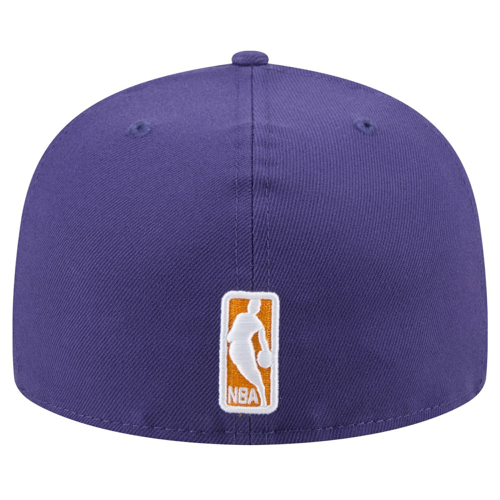 Phoenix Suns Throwback Pennant 59FIFTY Fitted Hat Purple | New Era outlet