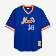 Dwight Gooden New York Mets Profile Big & Tall Cooperstown Collection Mesh Batting Practice Jersey - Royal - MLB Discount