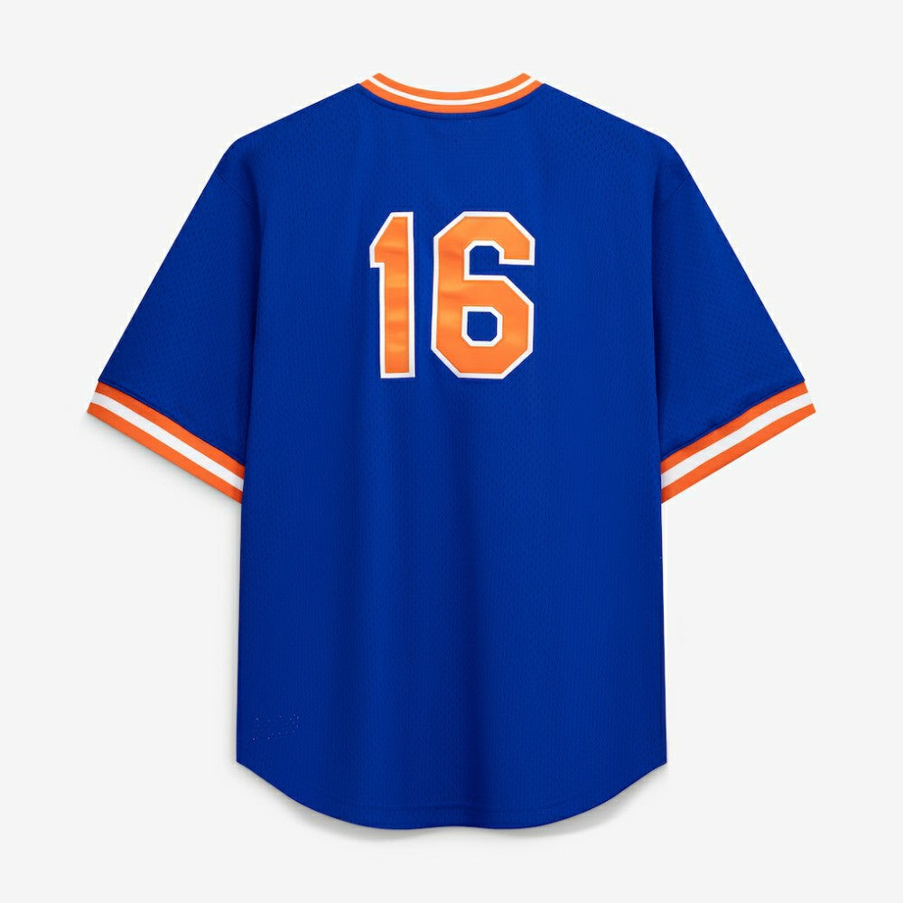 Dwight Gooden New York Mets Profile Big & Tall Cooperstown Collection Mesh Batting Practice Jersey - Royal - MLB Discount