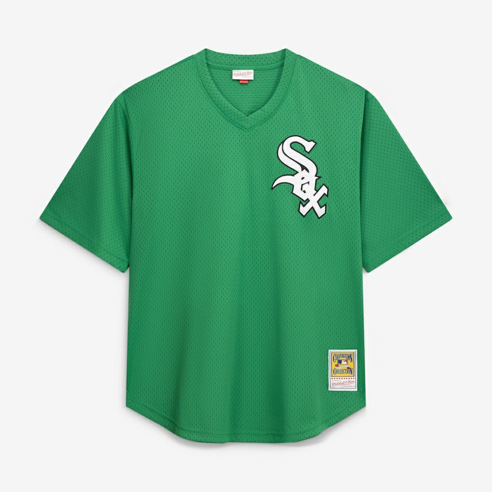 Frank Thomas Chicago White Sox Profile Big & Tall Cooperstown Collection Mesh Batting Practice Jersey - Kelly Green - MLB Lifestyle