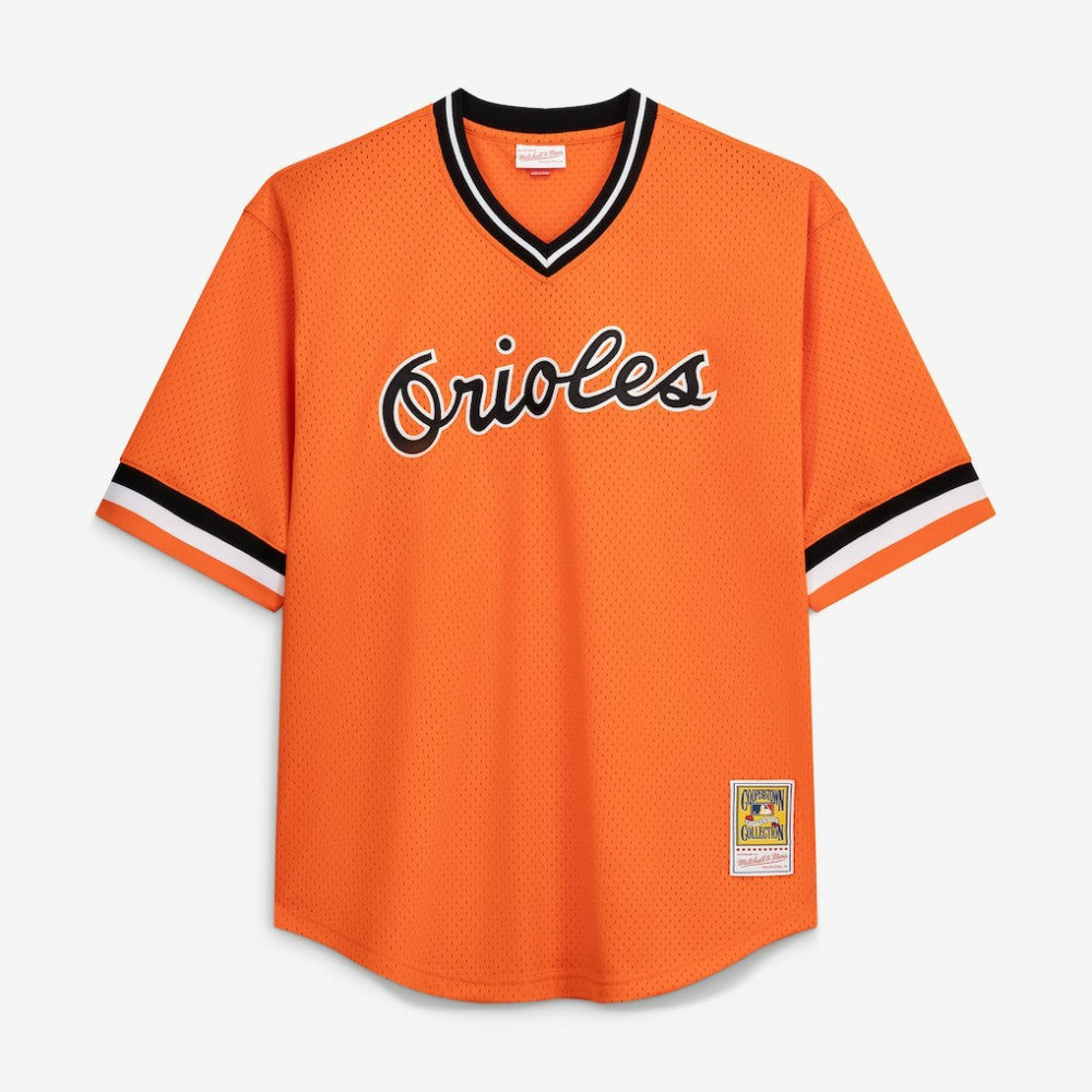 Cal Ripken Jr. Baltimore Orioles Profile Big & Tall Cooperstown Collection Mesh Batting Practice Jersey - Orange - MLB Online
