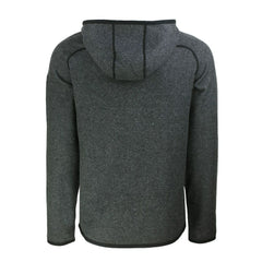 Baltimore Ravens Cutter & Buck Mainsail Full-Zip Hooded Jacket Heather Charcoal