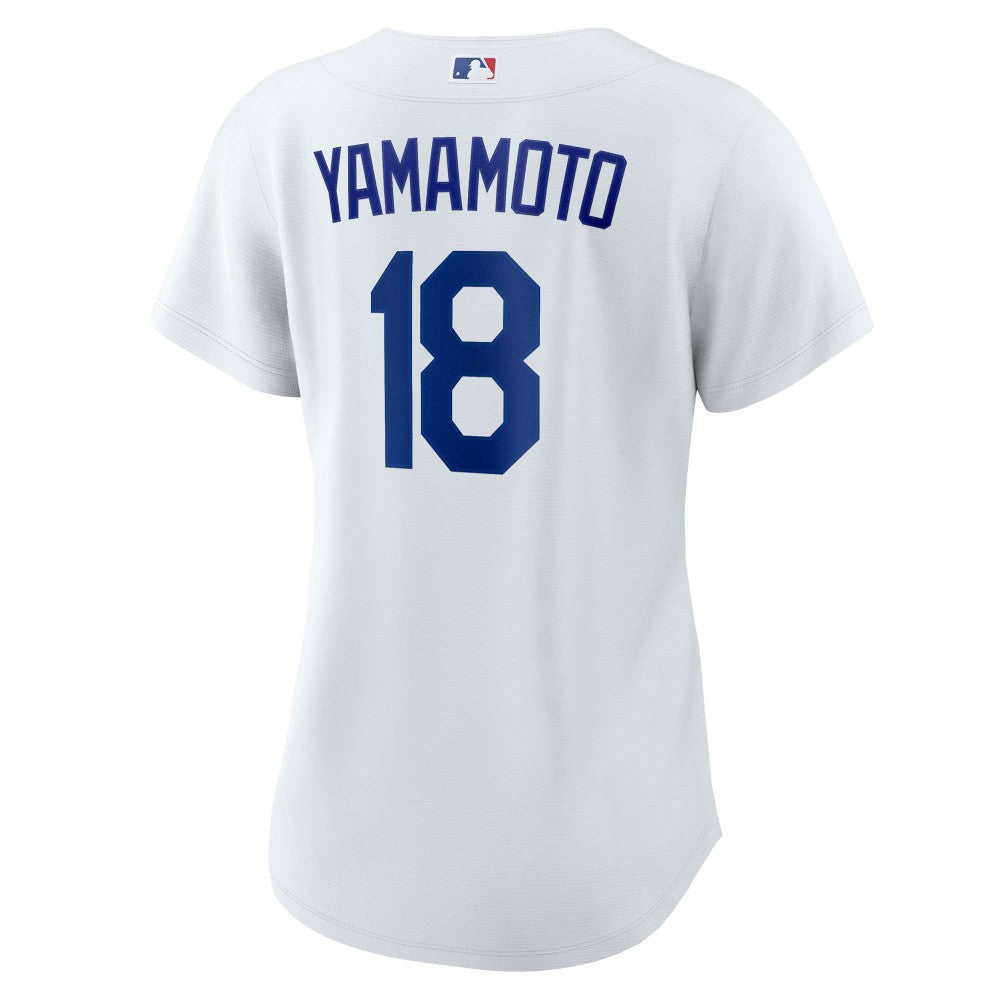 Yoshinobu Yamamoto Los Angeles Dodgers Nike Women's Home Replica Player Jersey - White - Nike Online