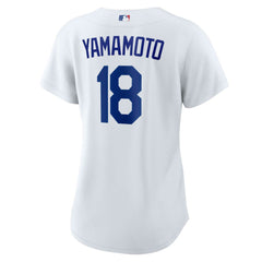 Yoshinobu Yamamoto Los Angeles Dodgers Nike Women's Home Replica Player Jersey - White - Nike Online