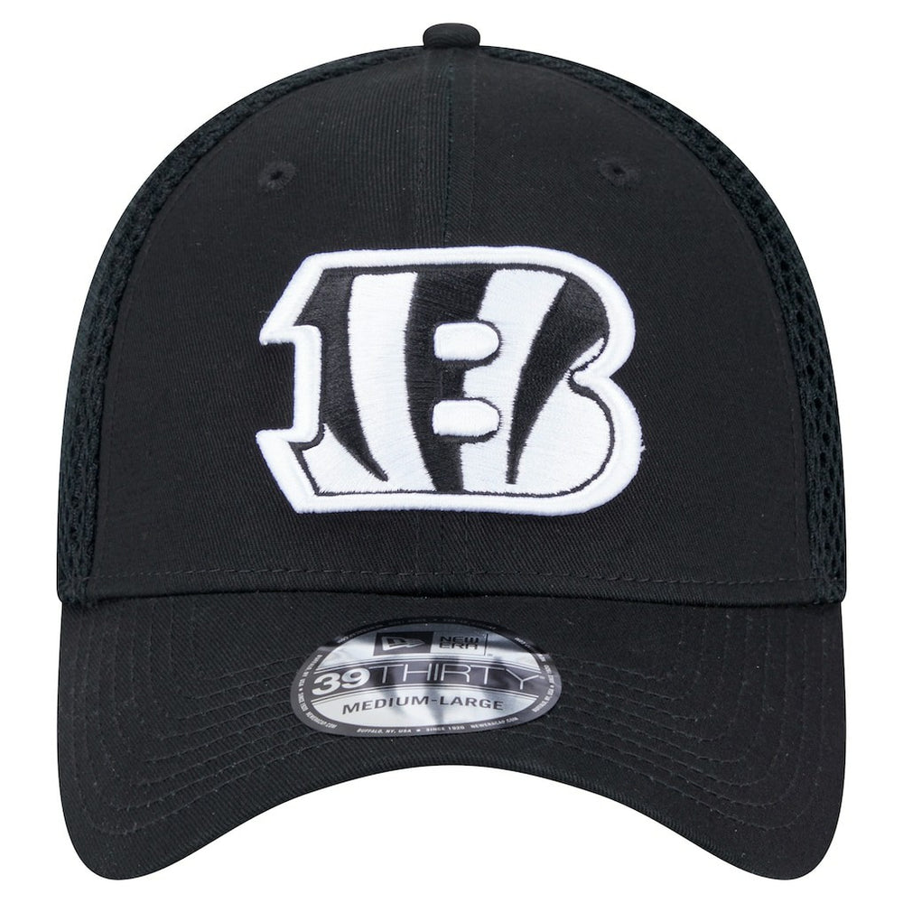 New Era Cincinnati Bengals Black Main Neo 39THIRTY Flex Hat