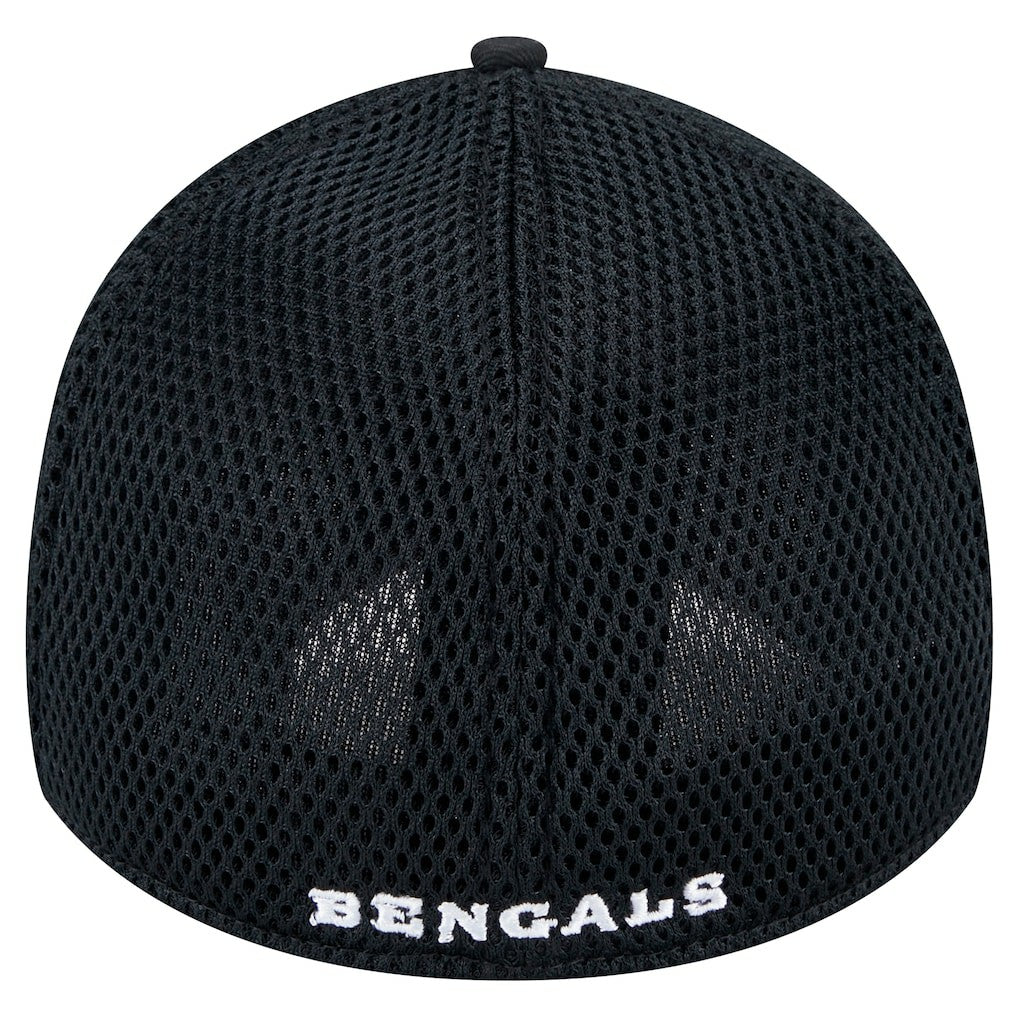 New Era Cincinnati Bengals Black Main Neo 39THIRTY Flex Hat