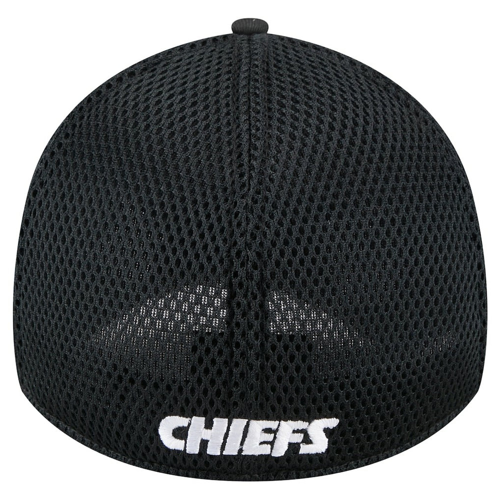 New Era Kansas City Chiefs Black Main Neo 39THIRTY Flex Hat