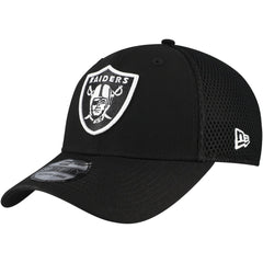 New Era Las Vegas Raiders Black Main Neo 39THIRTY Flex Hat