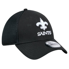 New Era New Orleans Saints Black Main Neo 39THIRTY Flex Hat
