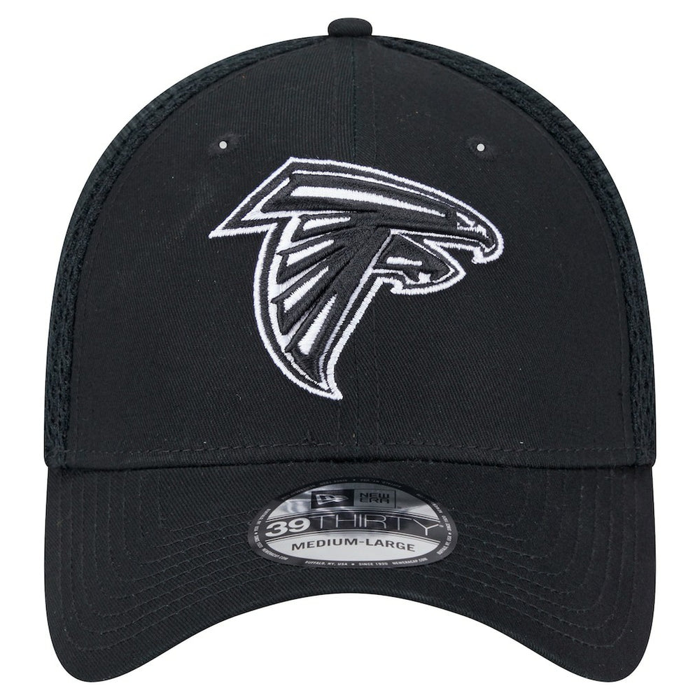 New Era Atlanta Falcons Black Main Neo 39THIRTY Flex Hat