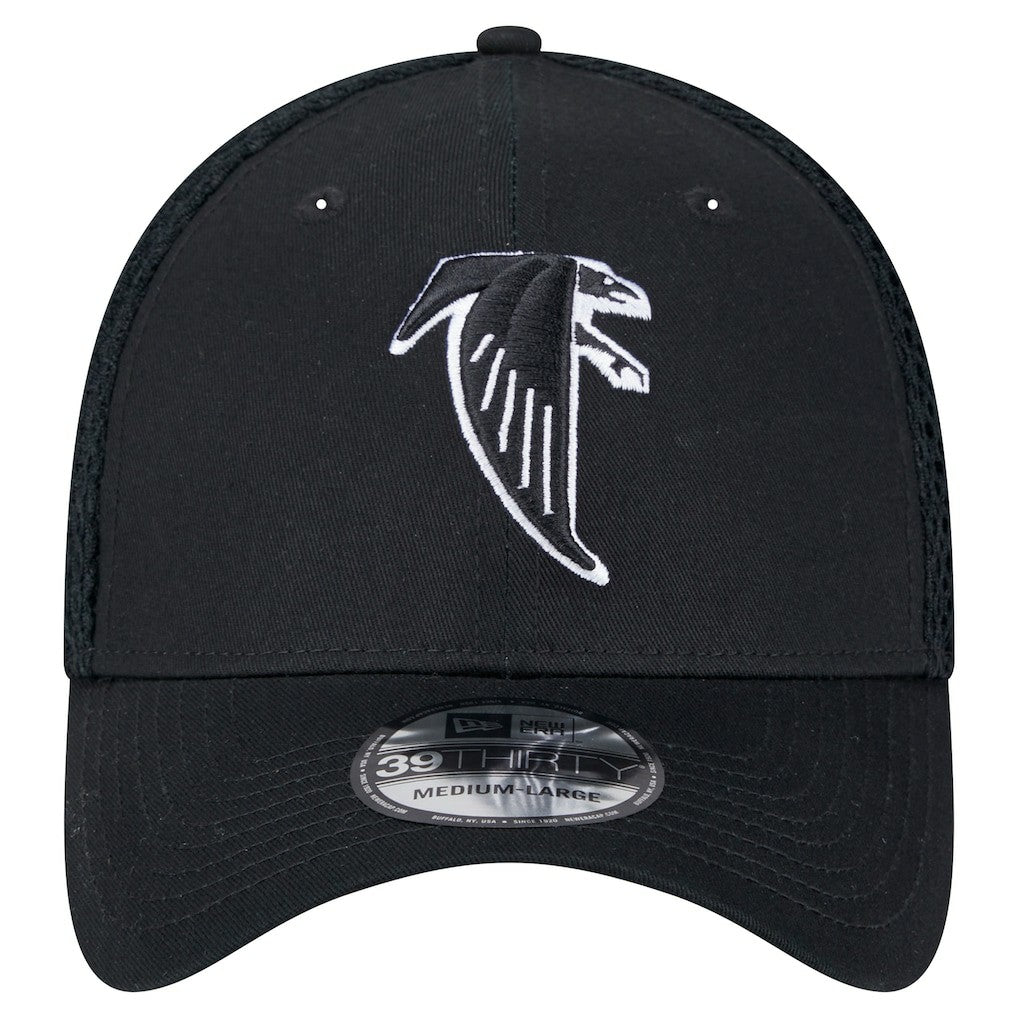Atlanta Falcons New Era Main Neo 39THIRTY Flex Hat Black