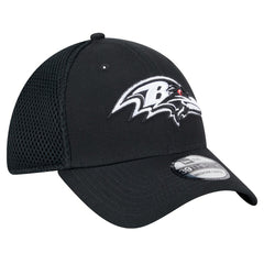 New Era Baltimore Ravens Black Main Neo 39THIRTY Flex Hat