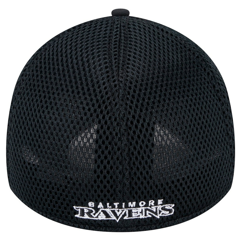 New Era Baltimore Ravens Black Main Neo 39THIRTY Flex Hat