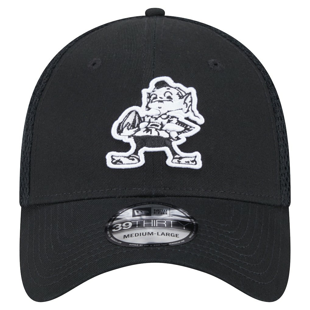Cleveland Browns New Era Main Neo 39THIRTY Flex Hat Black