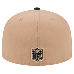 New Orleans Saints New Era Logo Main 59FIFTY Fitted Hat Tan