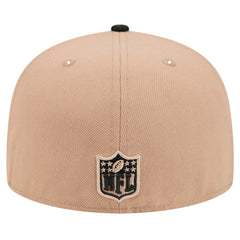 Pittsburgh Steelers New Era Logo Main 59FIFTY Fitted Hat Tan