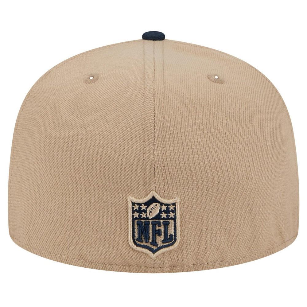 Tennessee Titans New Era Logo Main 59FIFTY Fitted Hat Tan