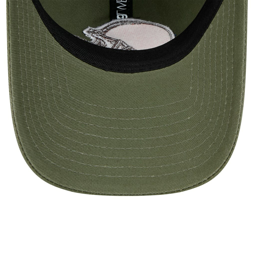 Cleveland Browns New Era Main 9TWENTY Adjustable Hat Olive