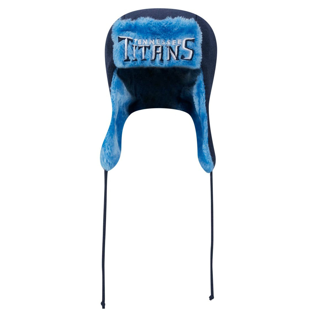Tennessee Titans New Era Helmet Head Trapper Knit Hat Navy